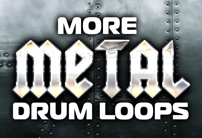 Metal Drum Loops for Garageband and 