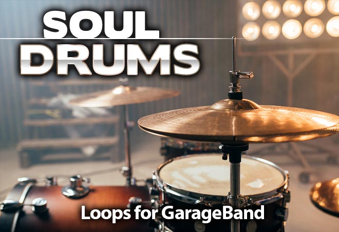 Soul Drum Loops for Garageband - MACLOOPS